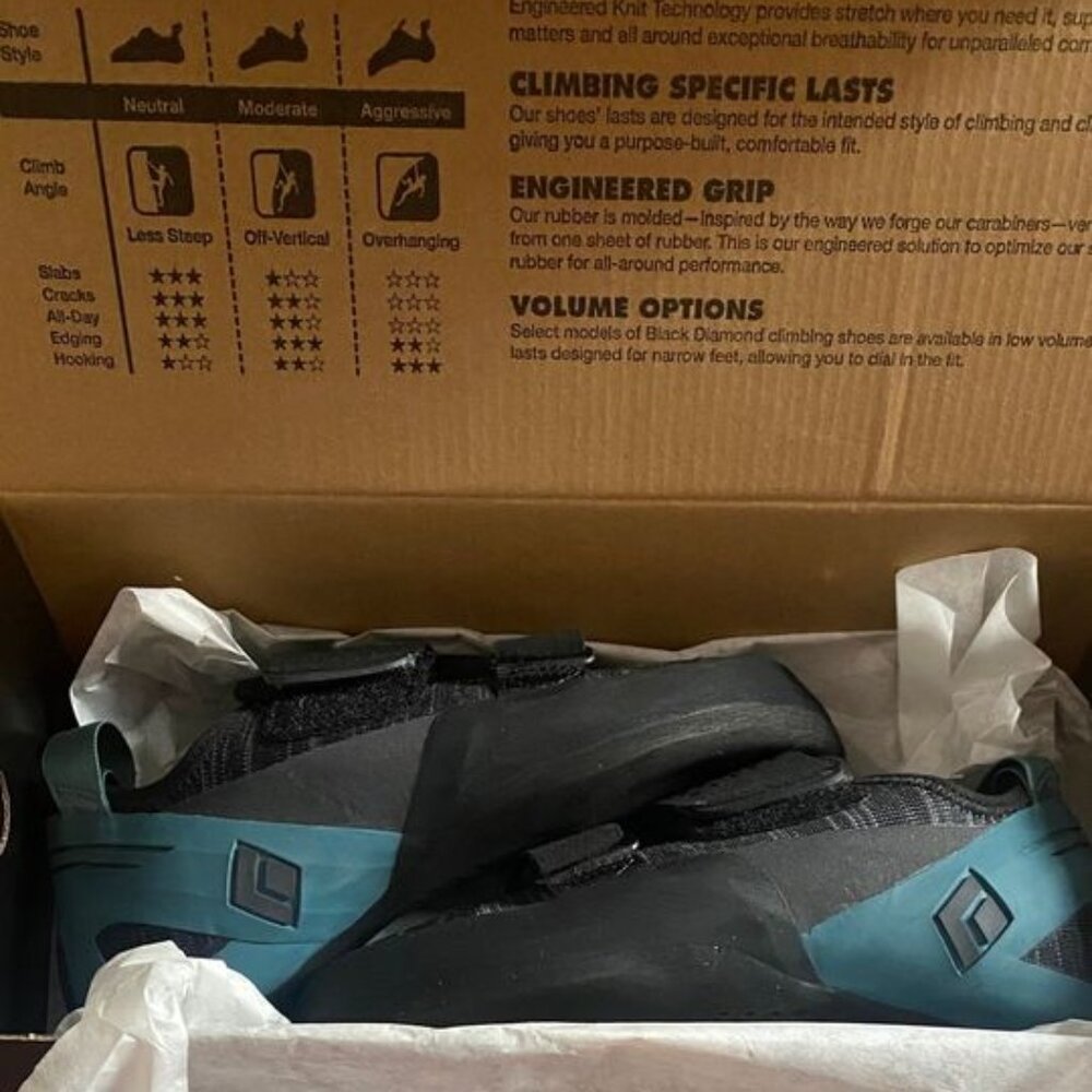 Black Diamond ZONE LV Climbing Shoe - Seagrass